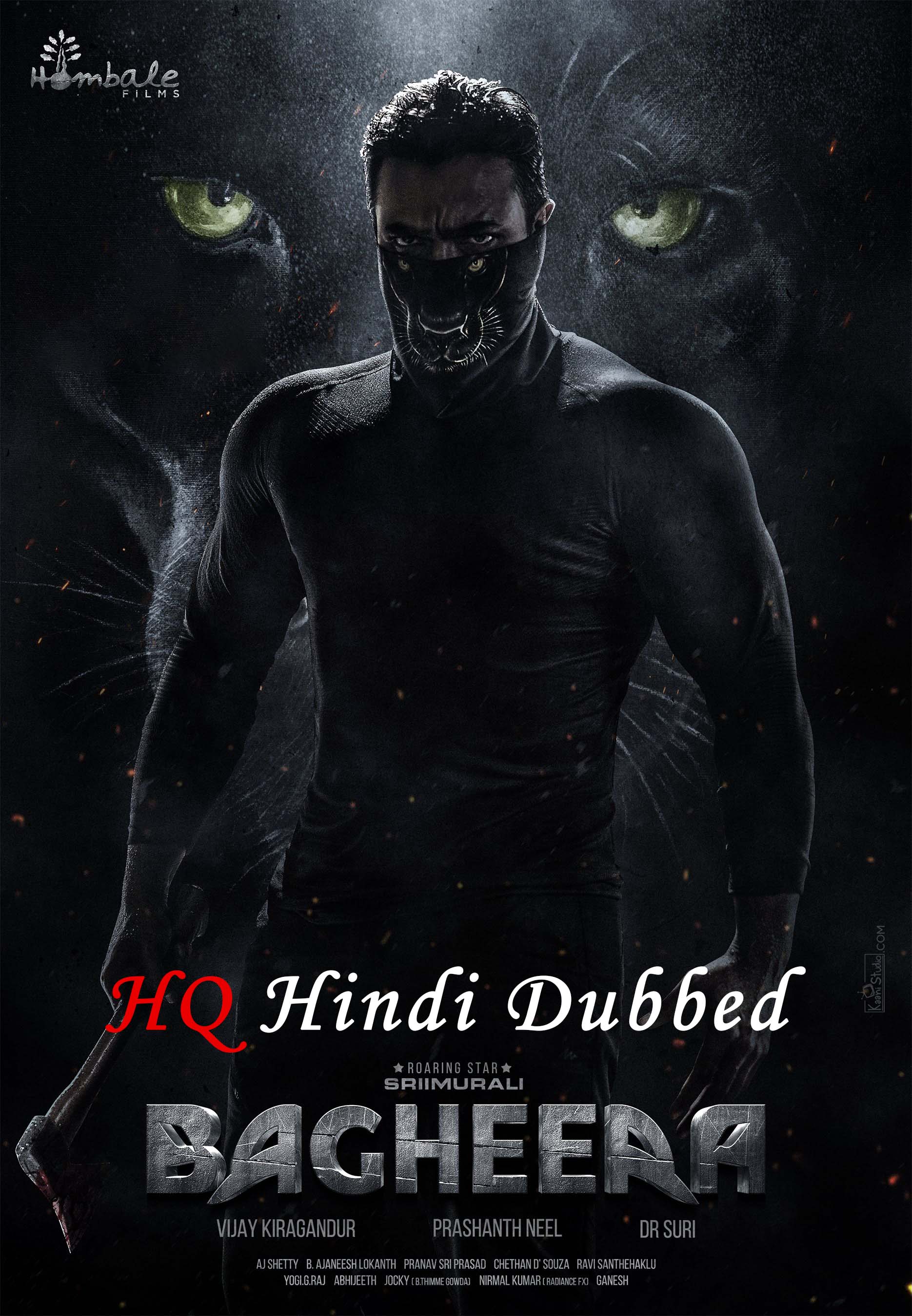 Bagheera (2024) [Hindi HQ-Kannada]