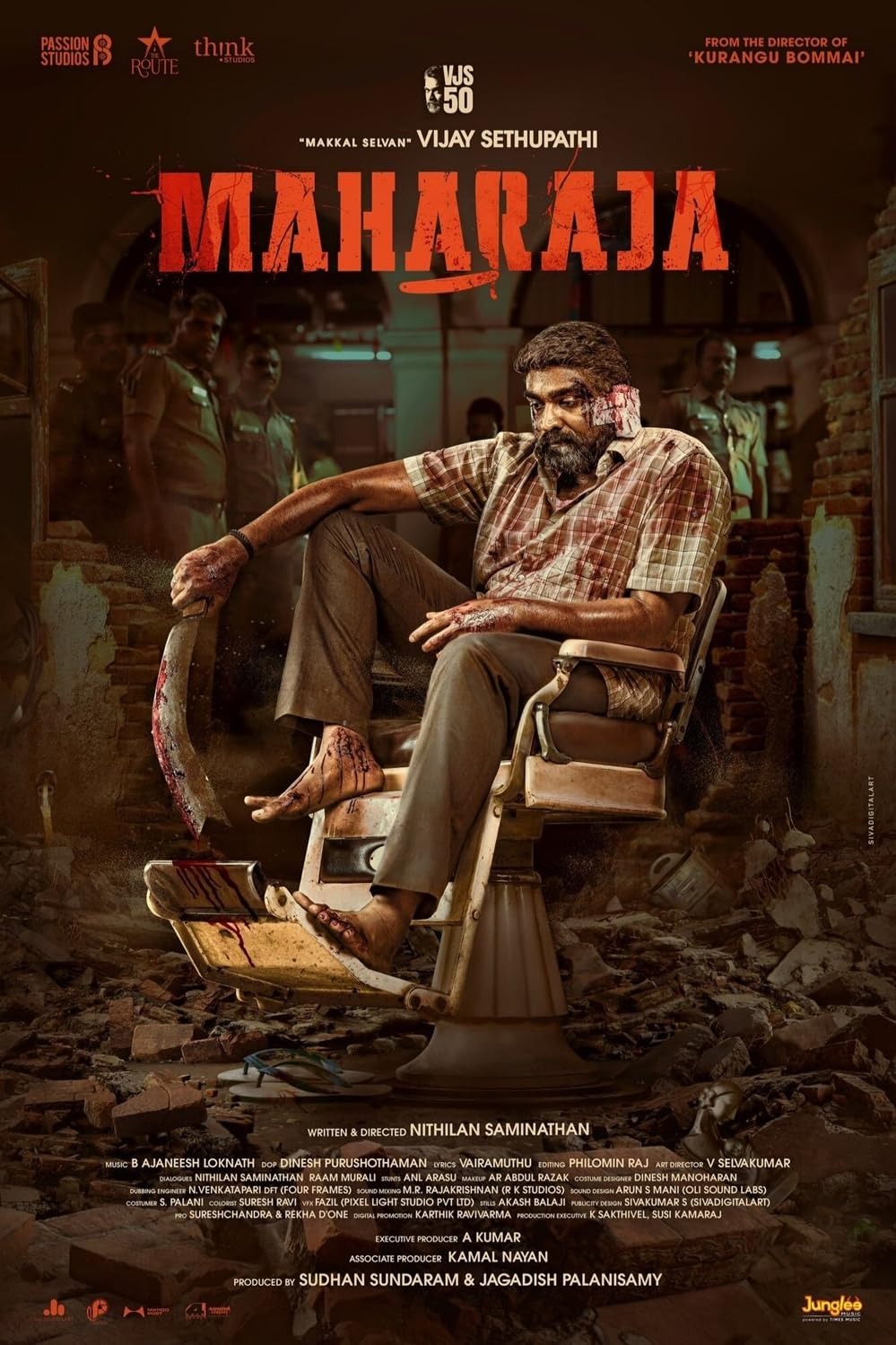 Maharaja (2024) [Hindi-Tamil]