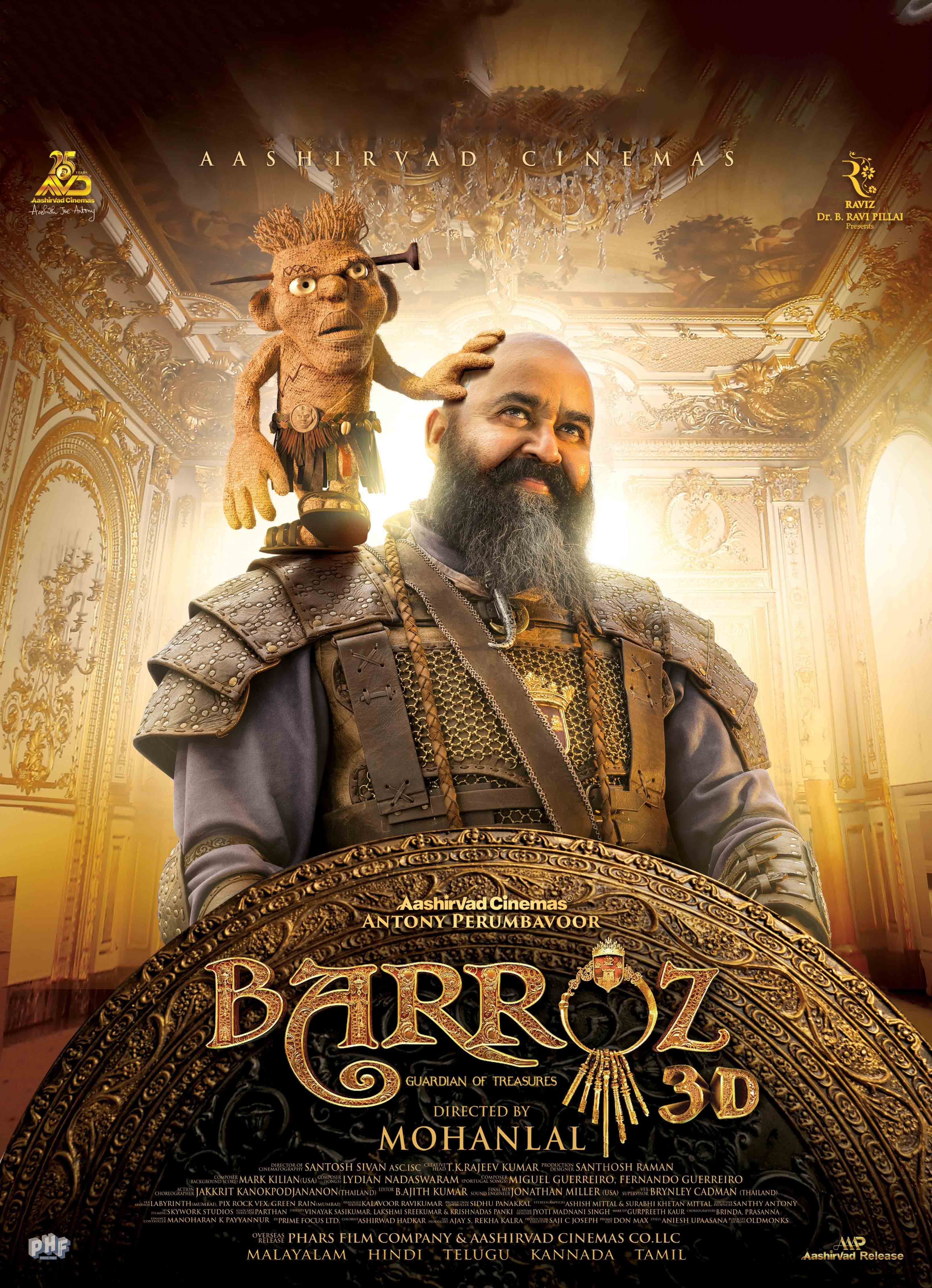 Barroz (2024) Hindi Dubbed