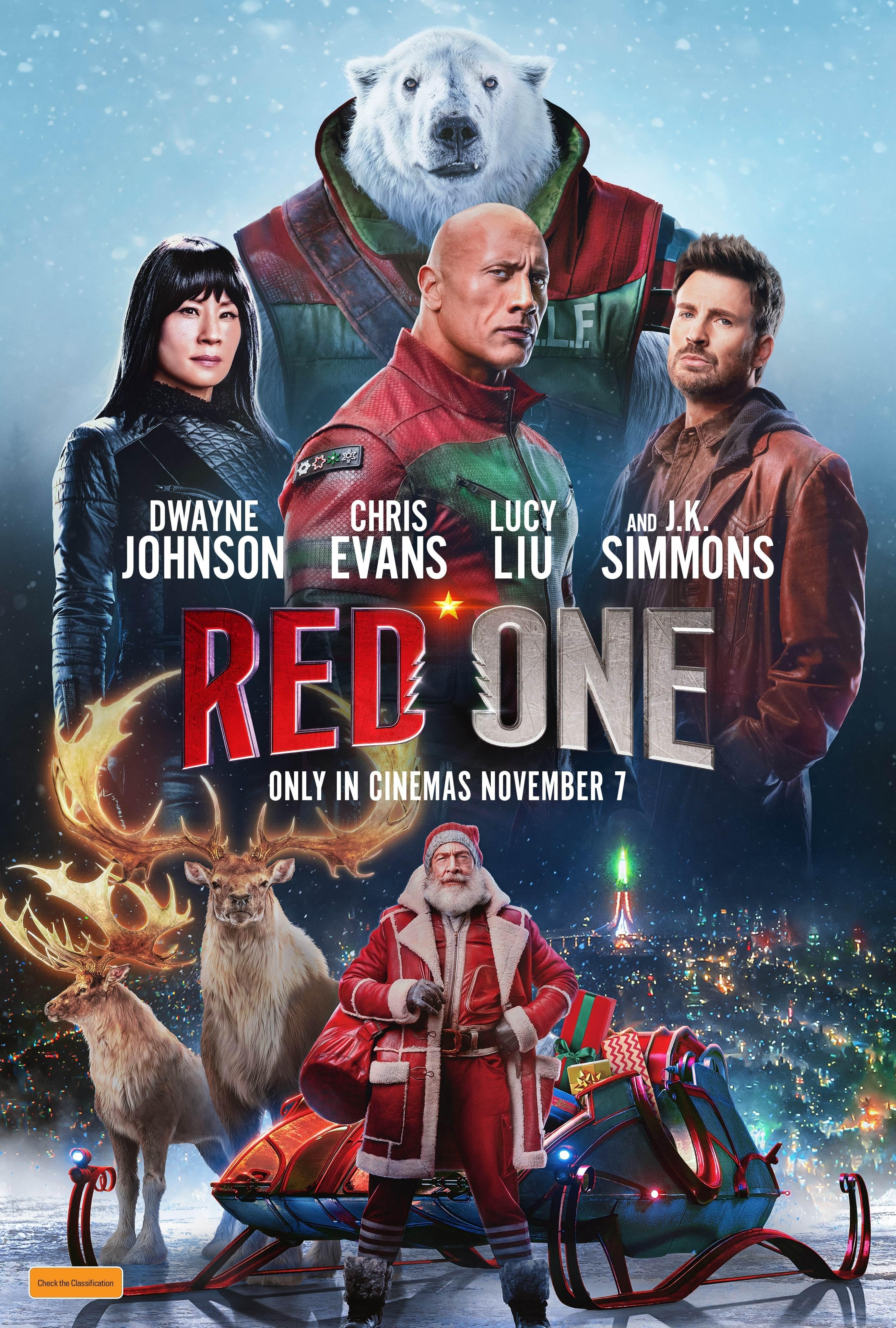 Red One (2024) [Hindi HQ-English] [HDTS]