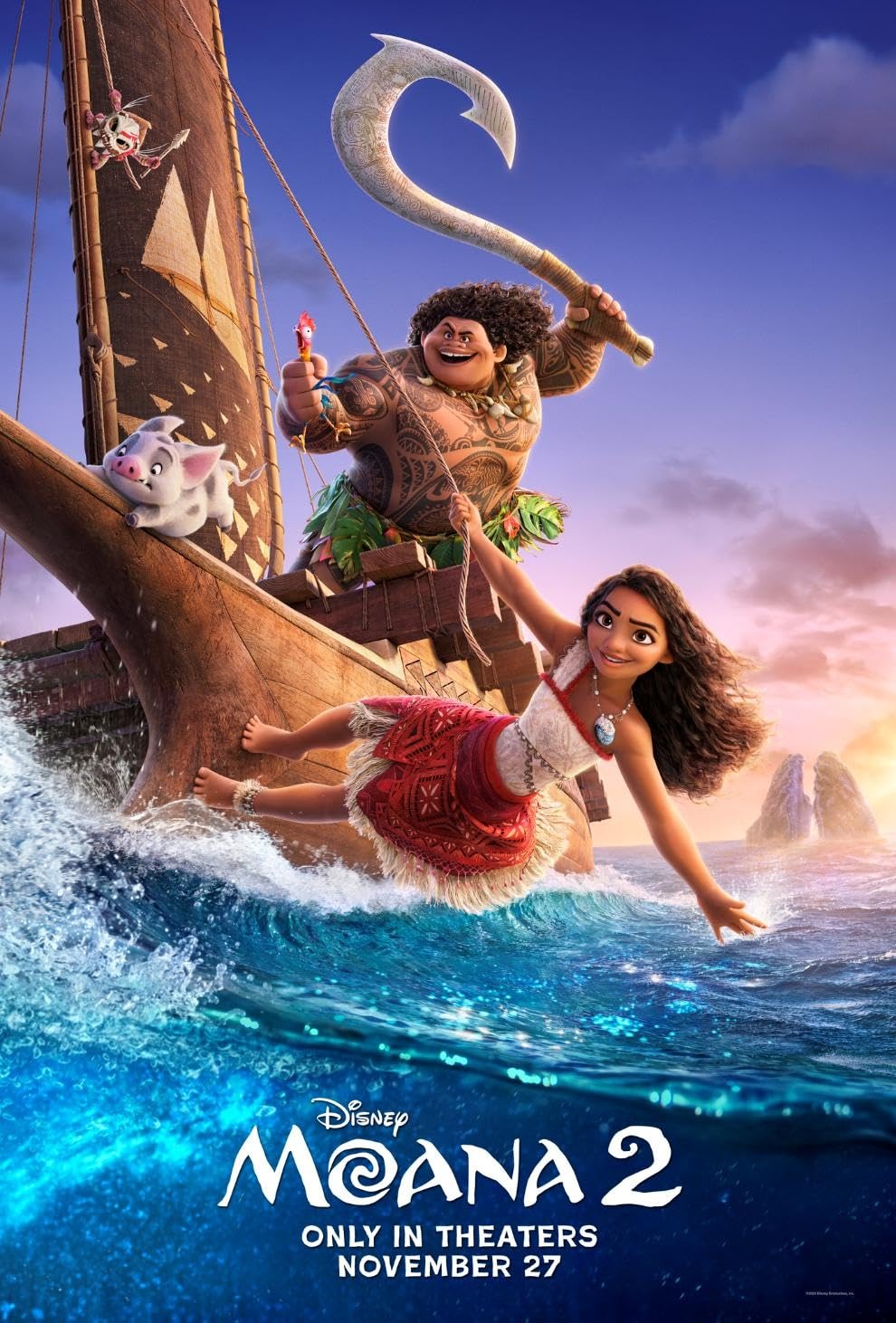 Moana 2 (2024) V5 [Hindi-English] [HDTS]