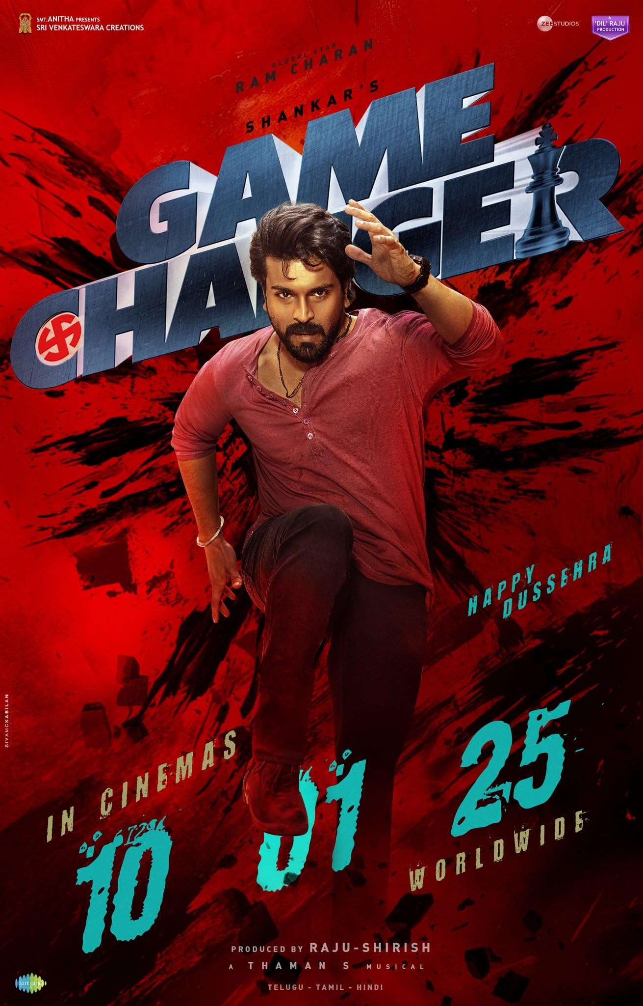 Game Changer (2025) Hindi Dubbed [PreHD]